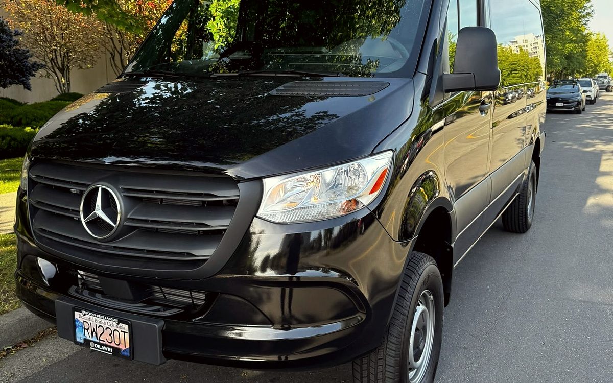 Mercedes-Benz Sprinter AWD rental Vancouver