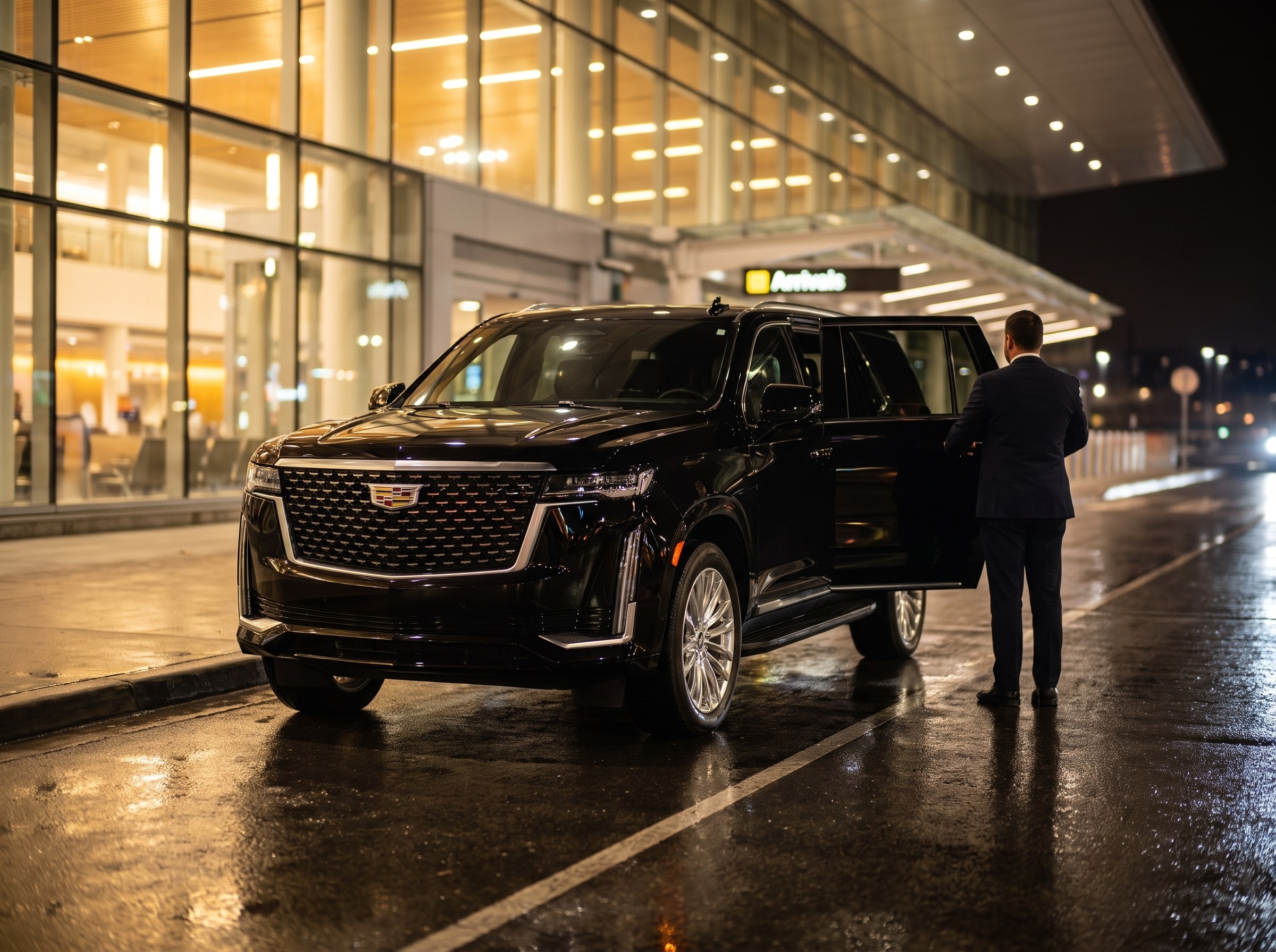 Luxury airport transfer to YVR
